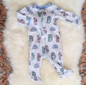 🦔Lamaze Organic Cotton Zip-up Pajamas